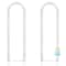 Luxrite T8 U Bend LED Tube Light Bulb 17.5W 32W Equivalent 2100LM 5CCT 2700K-5000K Universal G13, 2PK LR23517-2PK - alternate 1
